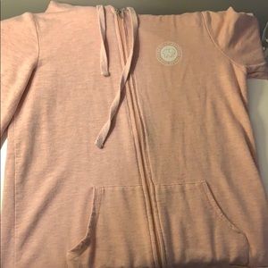 Women’s hooded zip up Ivory ella sweatshirt